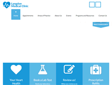 Tablet Screenshot of langdonmedical.com